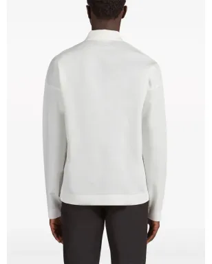 Ferragamo ロングスリーブ コットン ポロシャツ - サムネイル4
