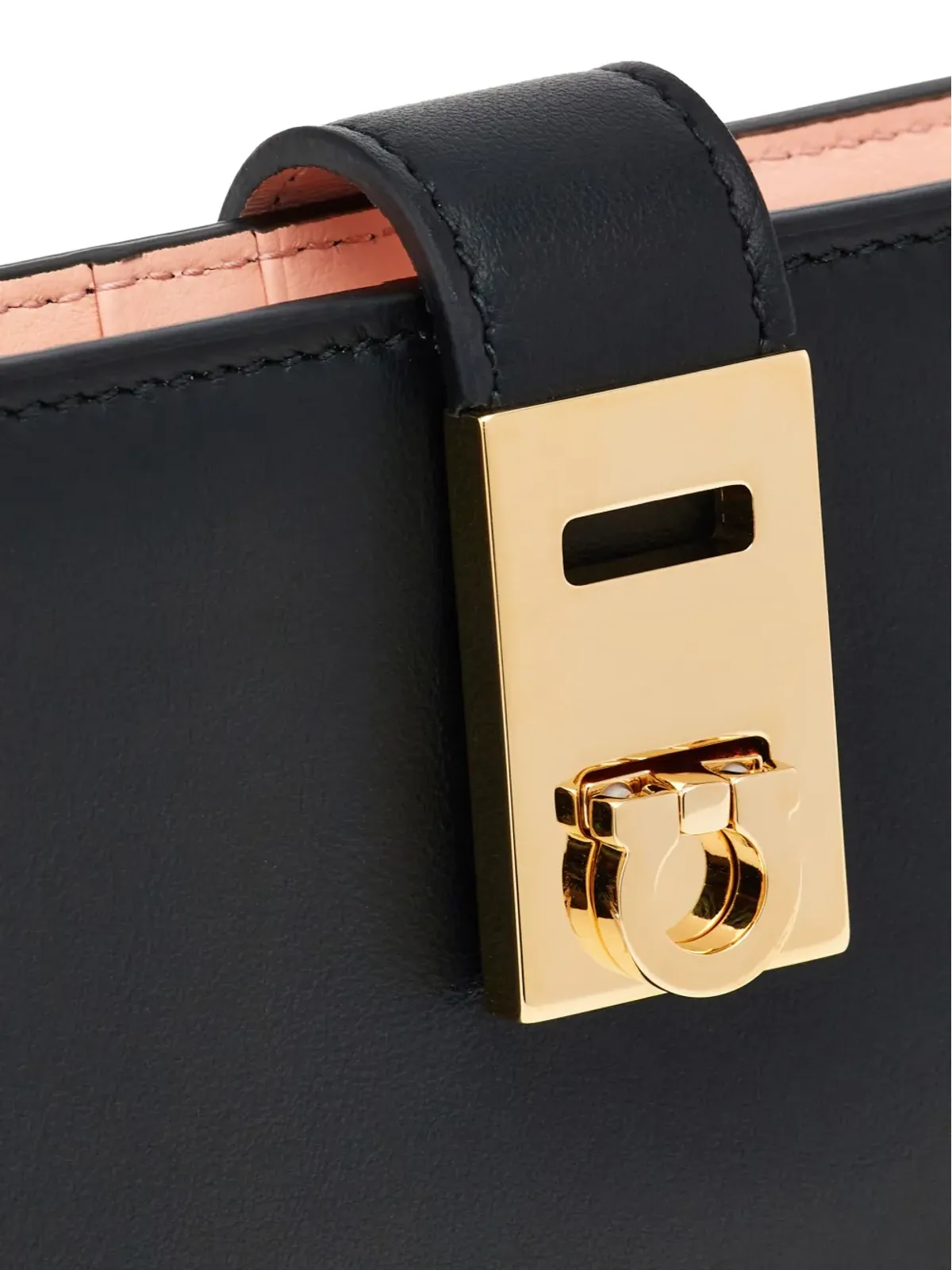 Ferragamo ハグ コンチネンタル レザー ウォレット - 画像5