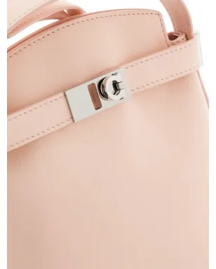 Ferragamo Hug レザー スマートフォンホルダー - ピンク - サムネイル4
