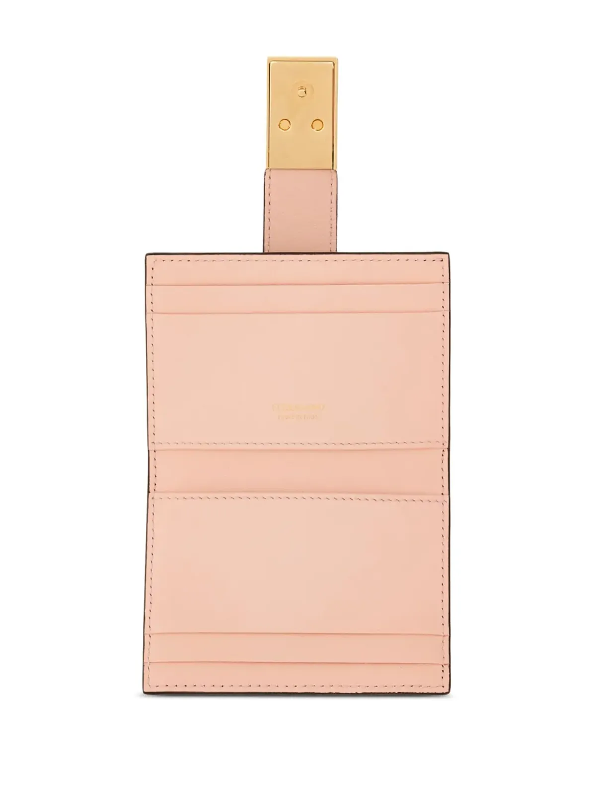 Ferragamo Hug カラーブロック ウォレット - ブラック - 画像4