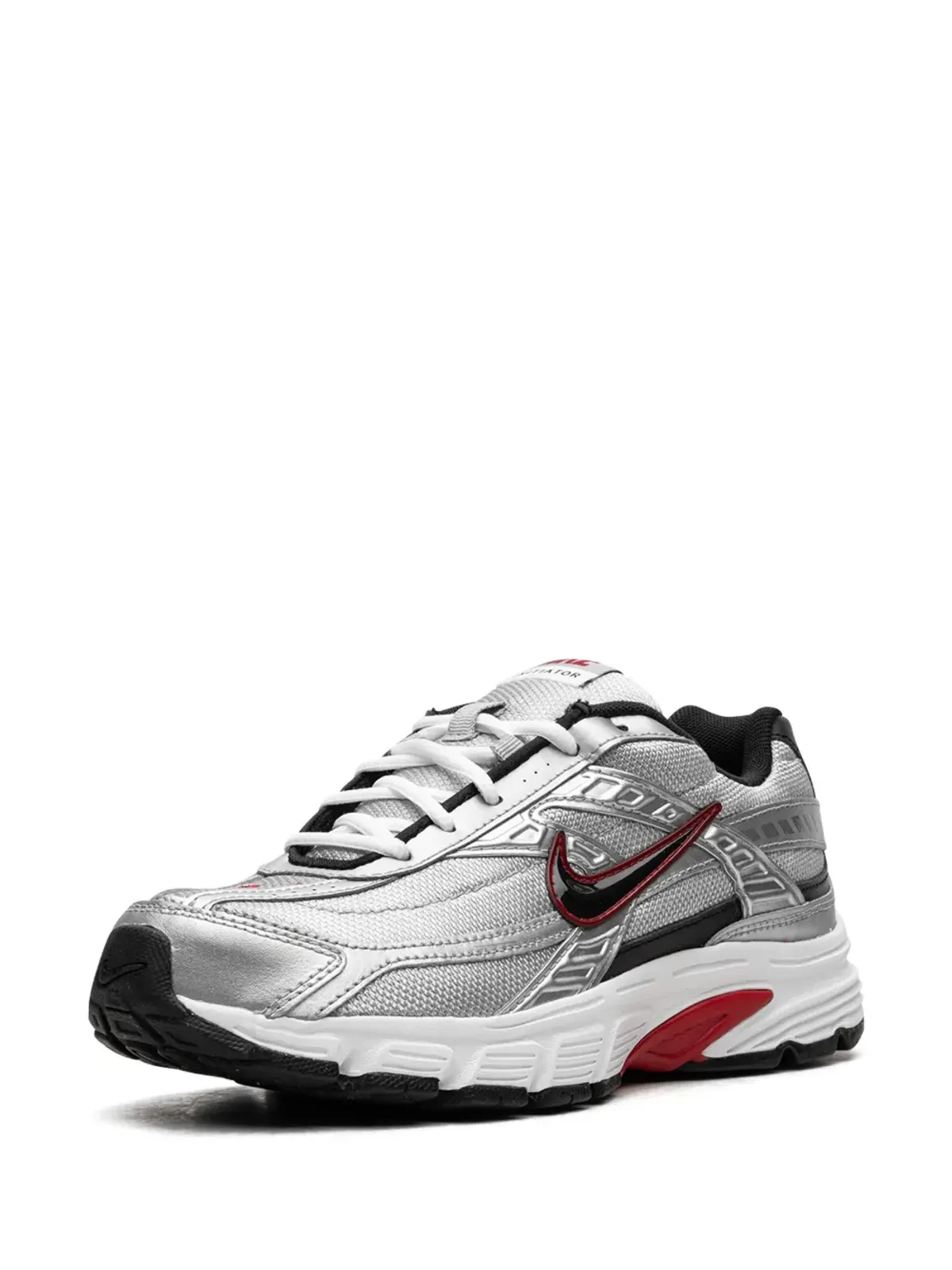 Nike Initiator メタリックシルバー/レッド スニーカー - グレー - 画像5