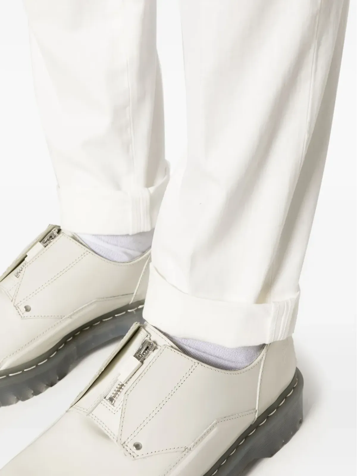 DONDUP テーパードコットンブレンド チノパンツ - 画像5