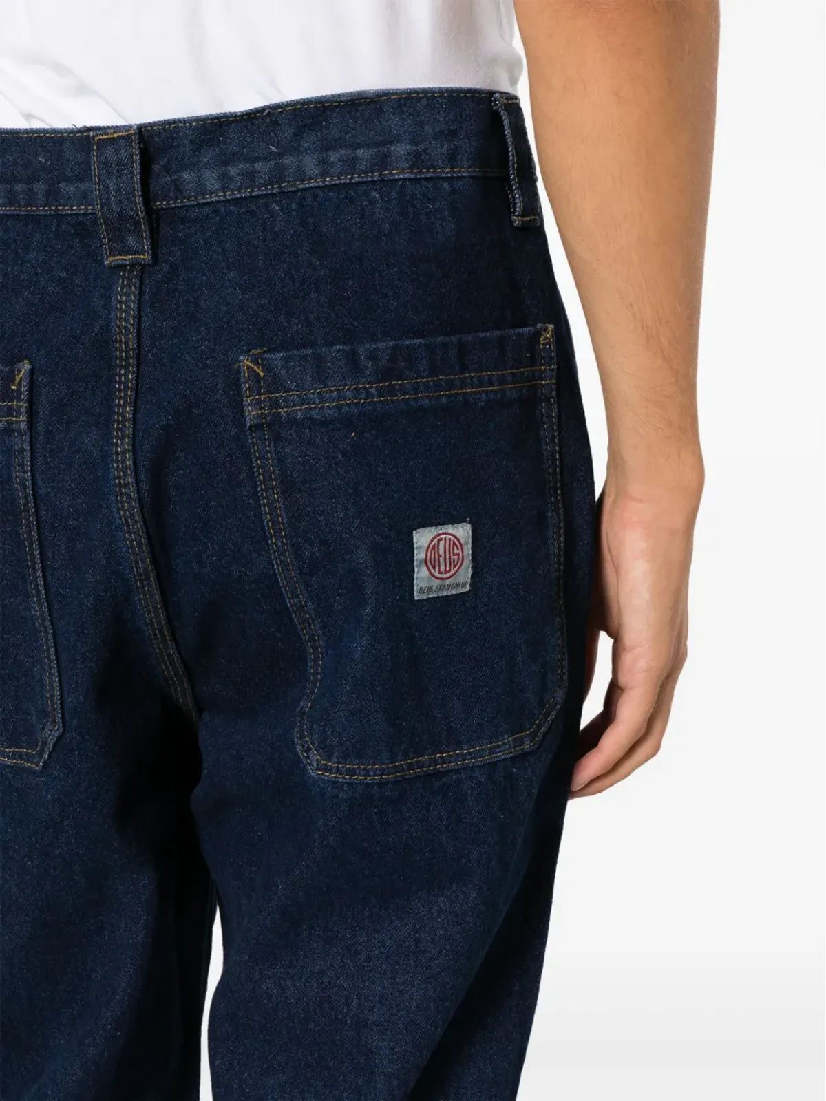 Deus Ex Machina Shawn Workwear ストレートジーンズ - Blue - 画像5