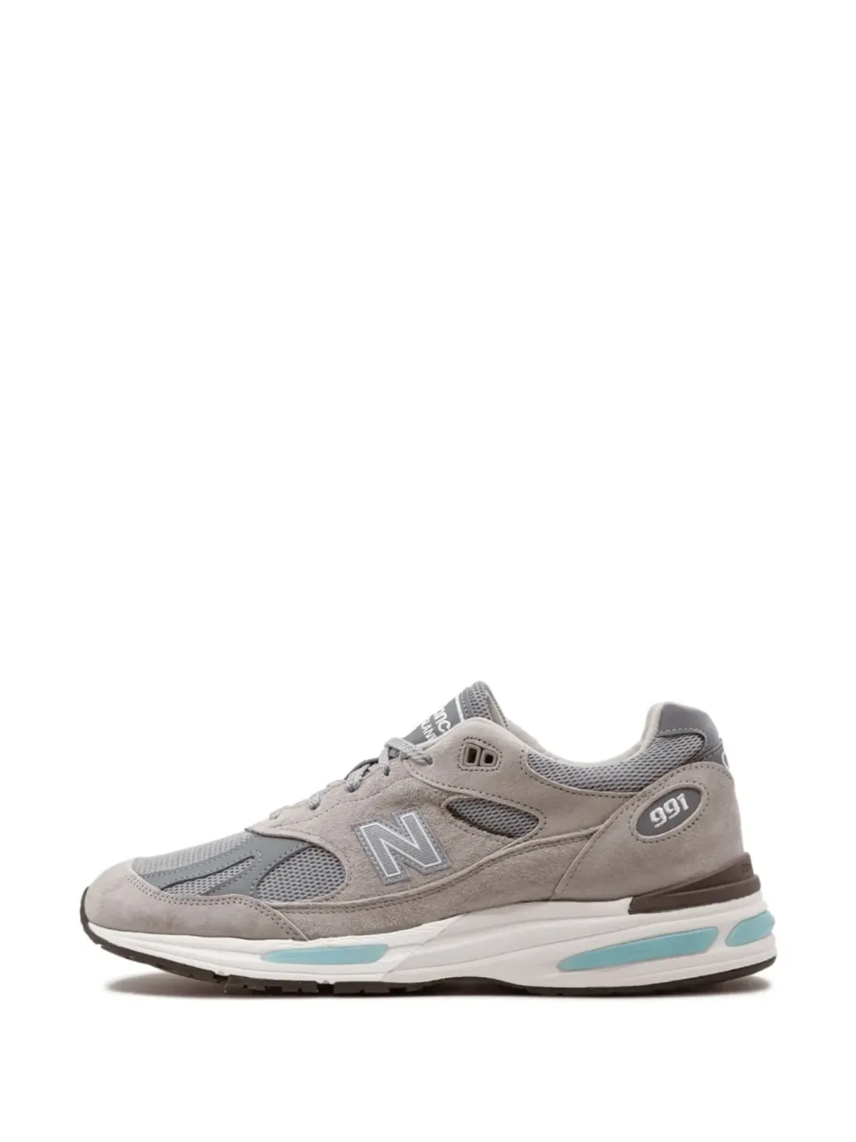 New Balance 991v2 グレー スニーカー - 画像5