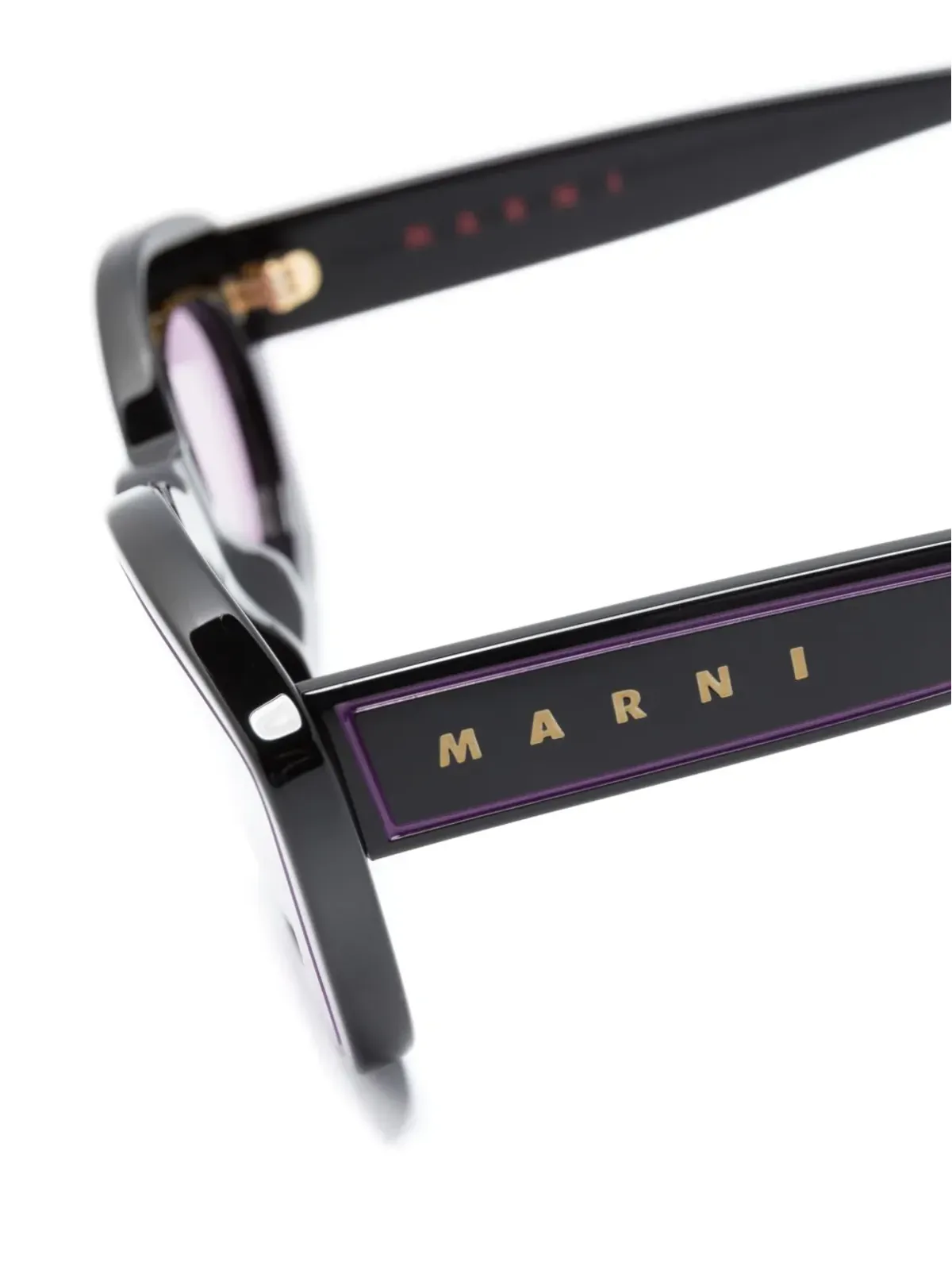 Marni Eyewear Kea Island キャットアイフレーム サングラス - ブラック - 画像3