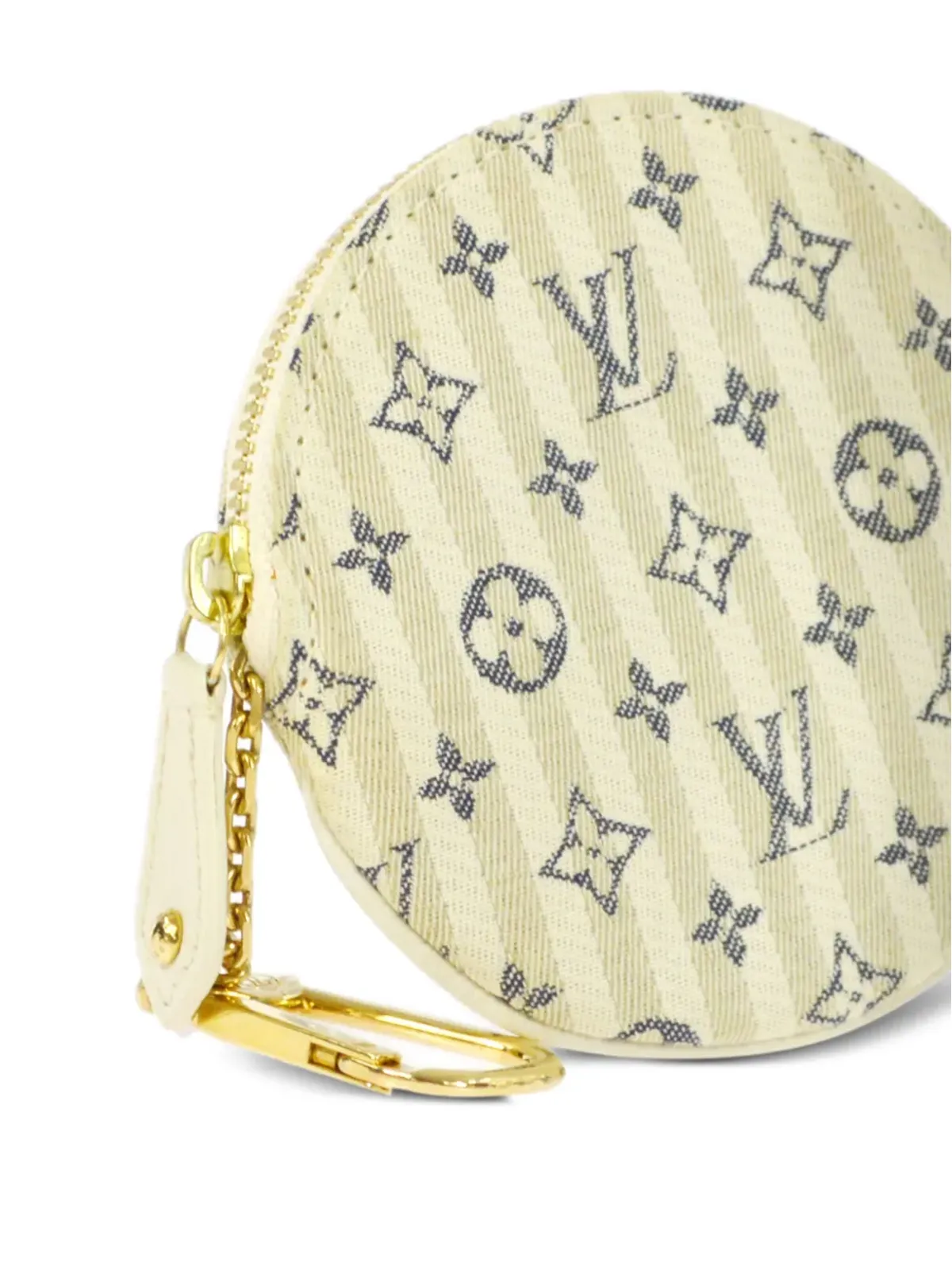 Louis Vuitton ビンテージ 2007 ミニ Lin ラウンド コインケース - ニュートラル - 画像3