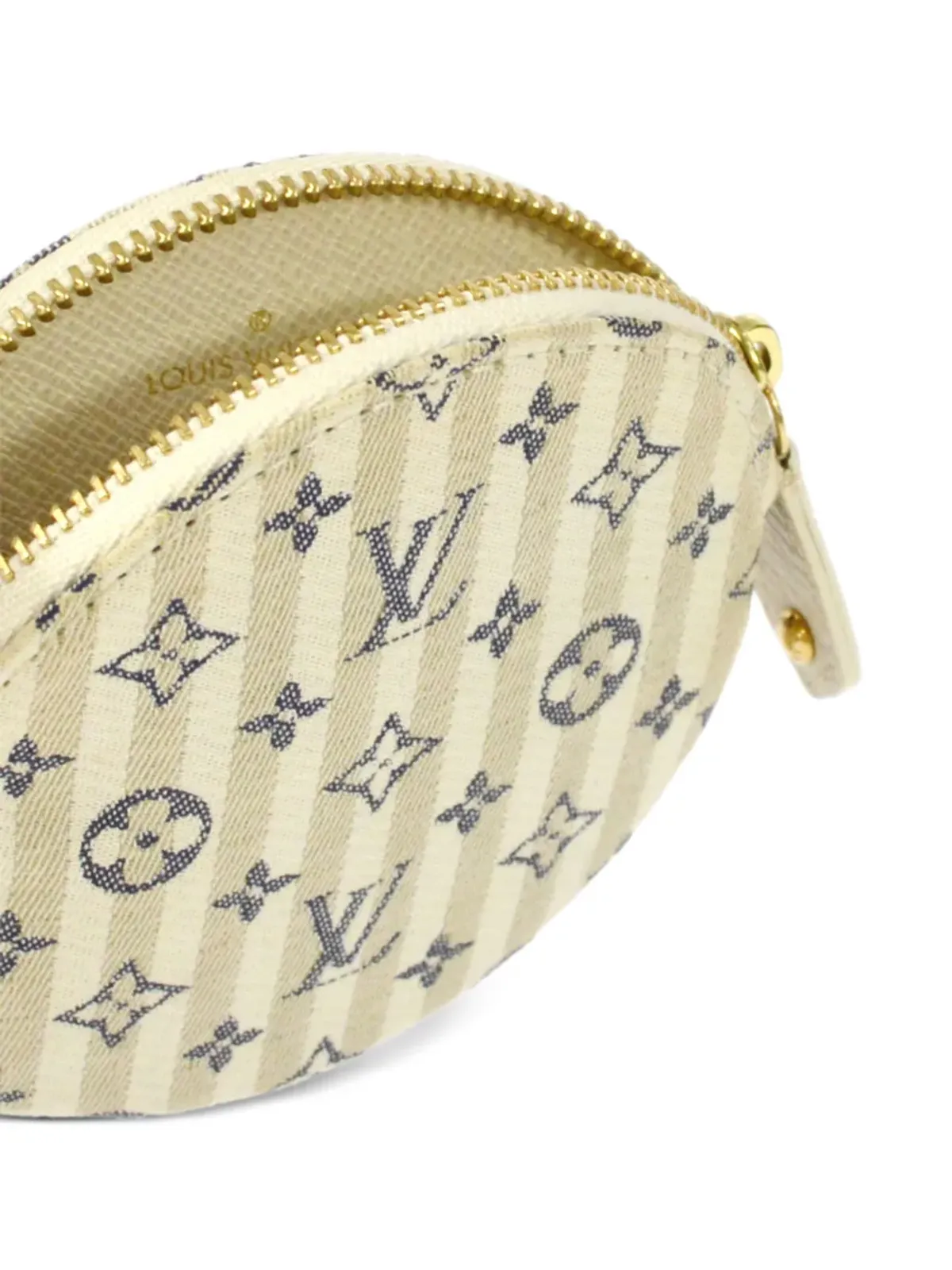 Louis Vuitton ビンテージ 2007 ミニ Lin ラウンド コインケース - ニュートラル - 画像4