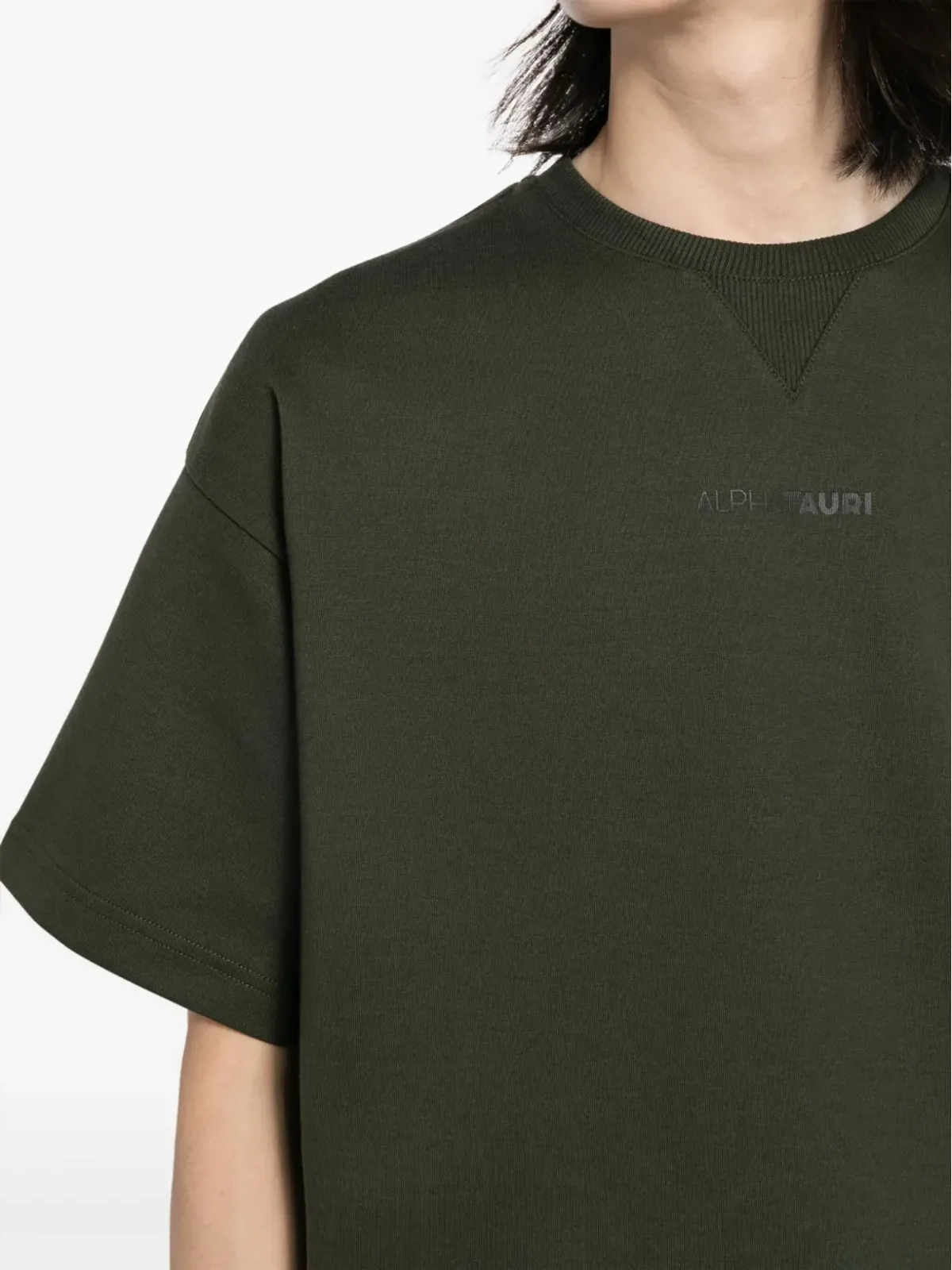 Alpha Tauri ロゴプリント半袖Tシャツ - 画像5