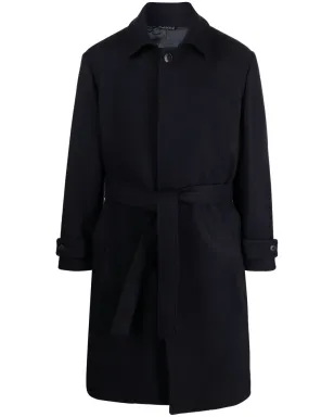 Costumein ベルト付きシングルブレスト ウールコート - サムネイル1