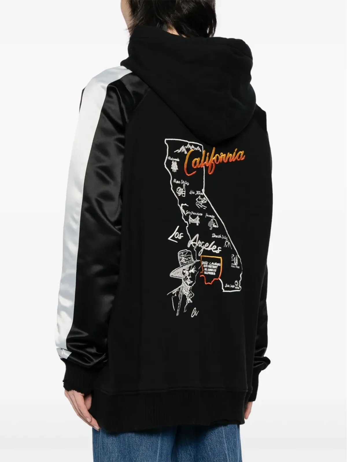 Greg Lauren Souvenir embroidered hoodie - 画像4