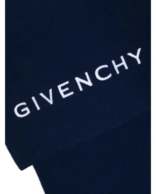 Givenchy ロゴ刺繍入りファインニットスカーフ - サムネイル2