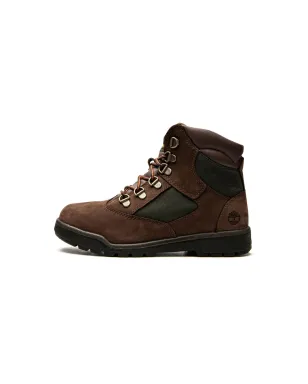 Timberland Kids フィールド ブーツ（ブラウン/グリーン） - サムネイル5