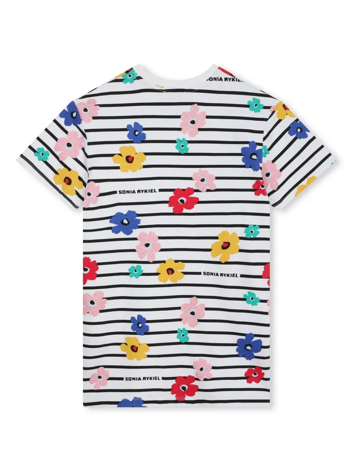 SONIA RYKIEL ENFANT 花柄プリント コットン ワンピース - 画像2