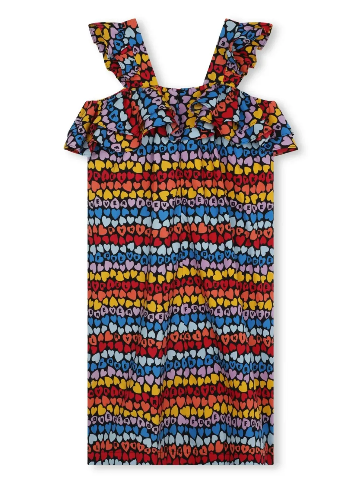 SONIA RYKIEL ENFANT ロゴプリント コットン ドレス - 画像2