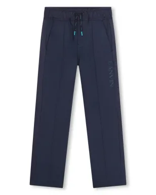 Lanvin Enfant ロゴ入りドローコード付きトラックパンツ - サムネイル1