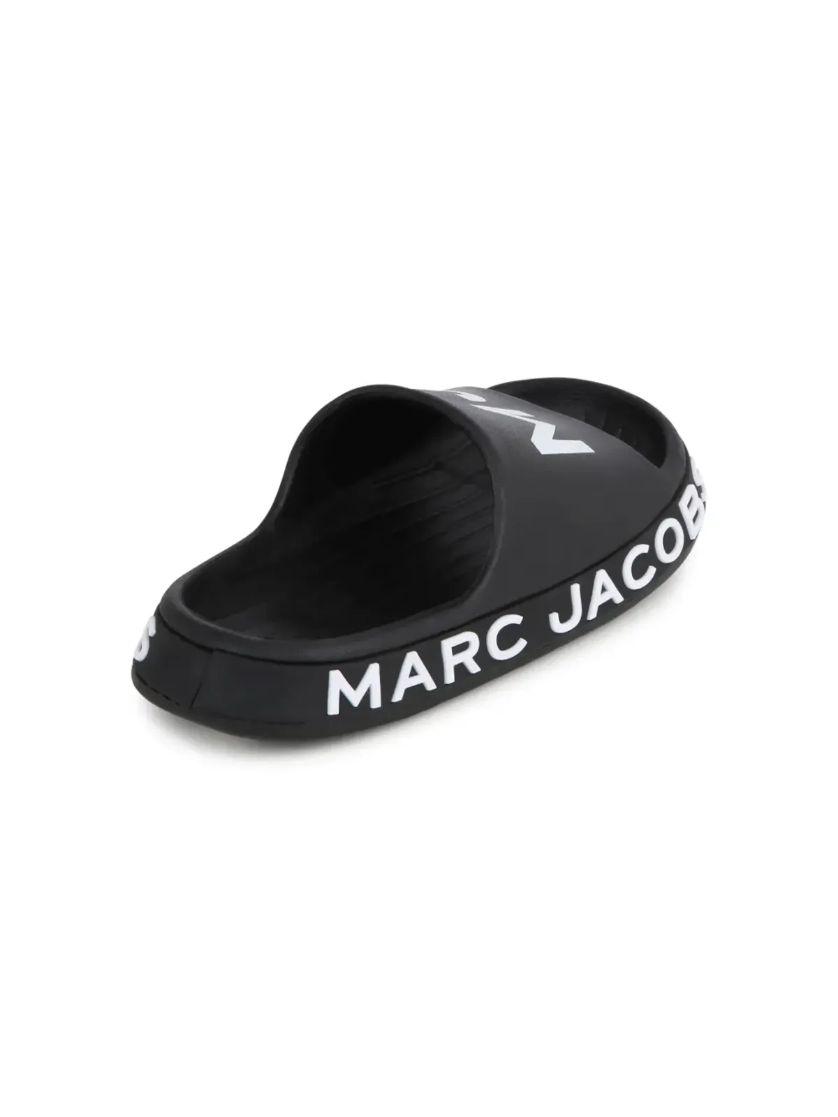 Marc Jacobs Kids アクア ロゴプリント スライド - 画像3