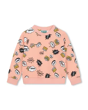 Kenzo Kids グラフィックプリント コットン スウェットシャツ - サムネイル1
