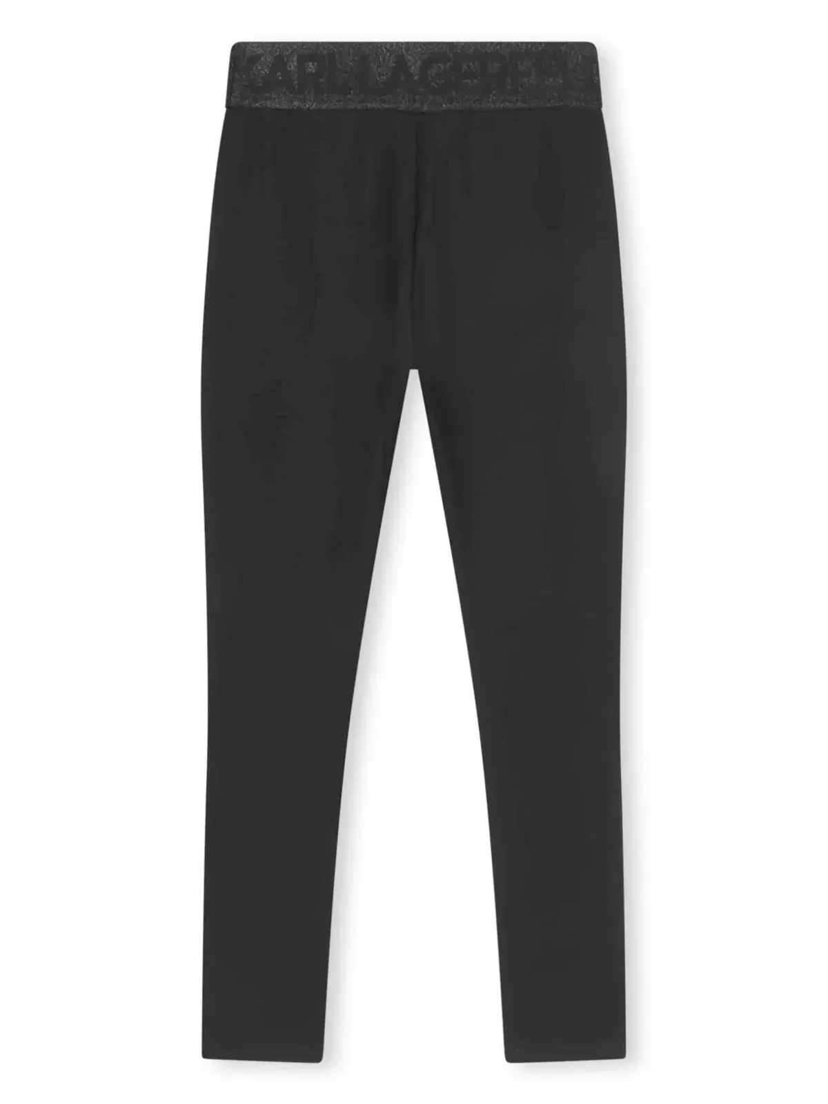 Karl Lagerfeld Kids ロゴ入りウエストバンドショーツ - 画像2