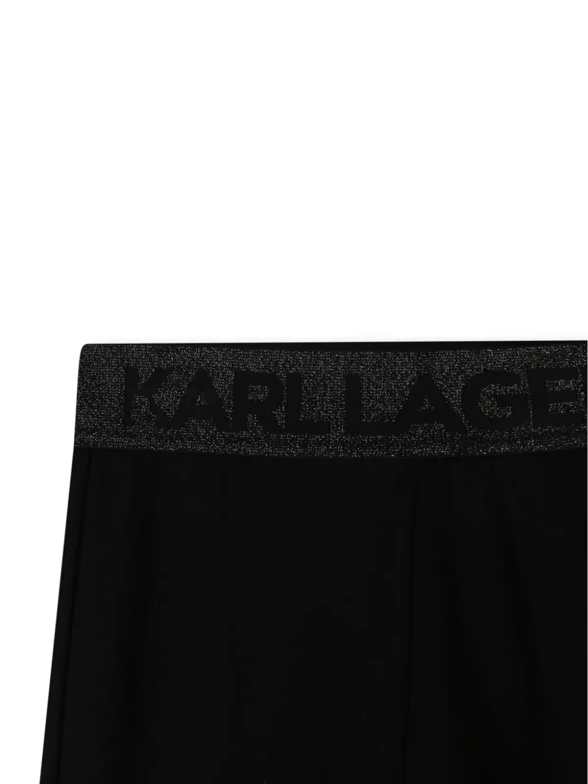 Karl Lagerfeld Kids ロゴ入りウエストバンドショーツ - 画像3