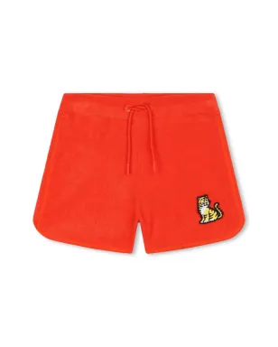 Kenzo Kids タイガーモチーフ コットンモーダルショーツ - サムネイル1