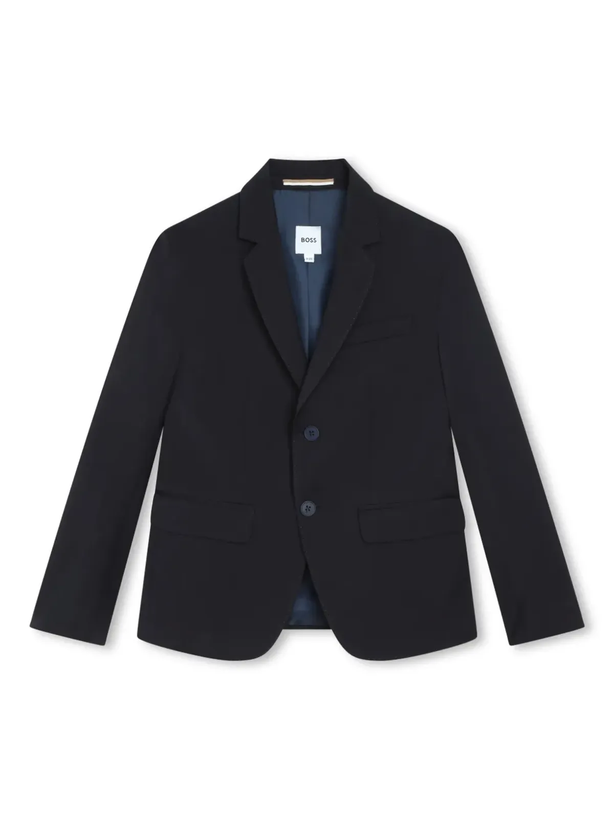 BOSS Kidswear ノッチド・ラペル付きシングルブレストブレザー - ブルー - 画像1