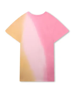 Chloé Kids ロゴプリント オーガニックコットン ドレス - サムネイル2