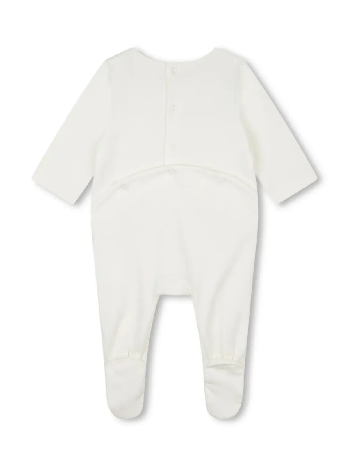 Chloé Kids ロゴ刺繍パジャマセット - 画像5
