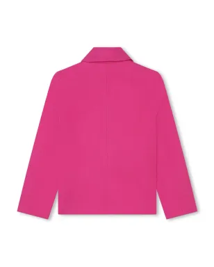 Chloé Kids notched-collar single-breasted blazer - Pink - サムネイル2