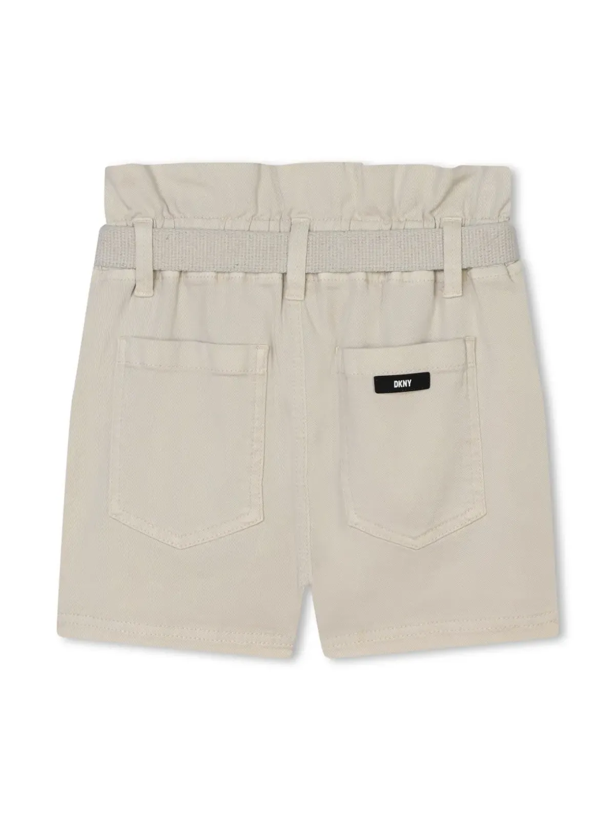Dkny Kids ベルト付きストレートレッグショーツ - Neutrals - 画像2