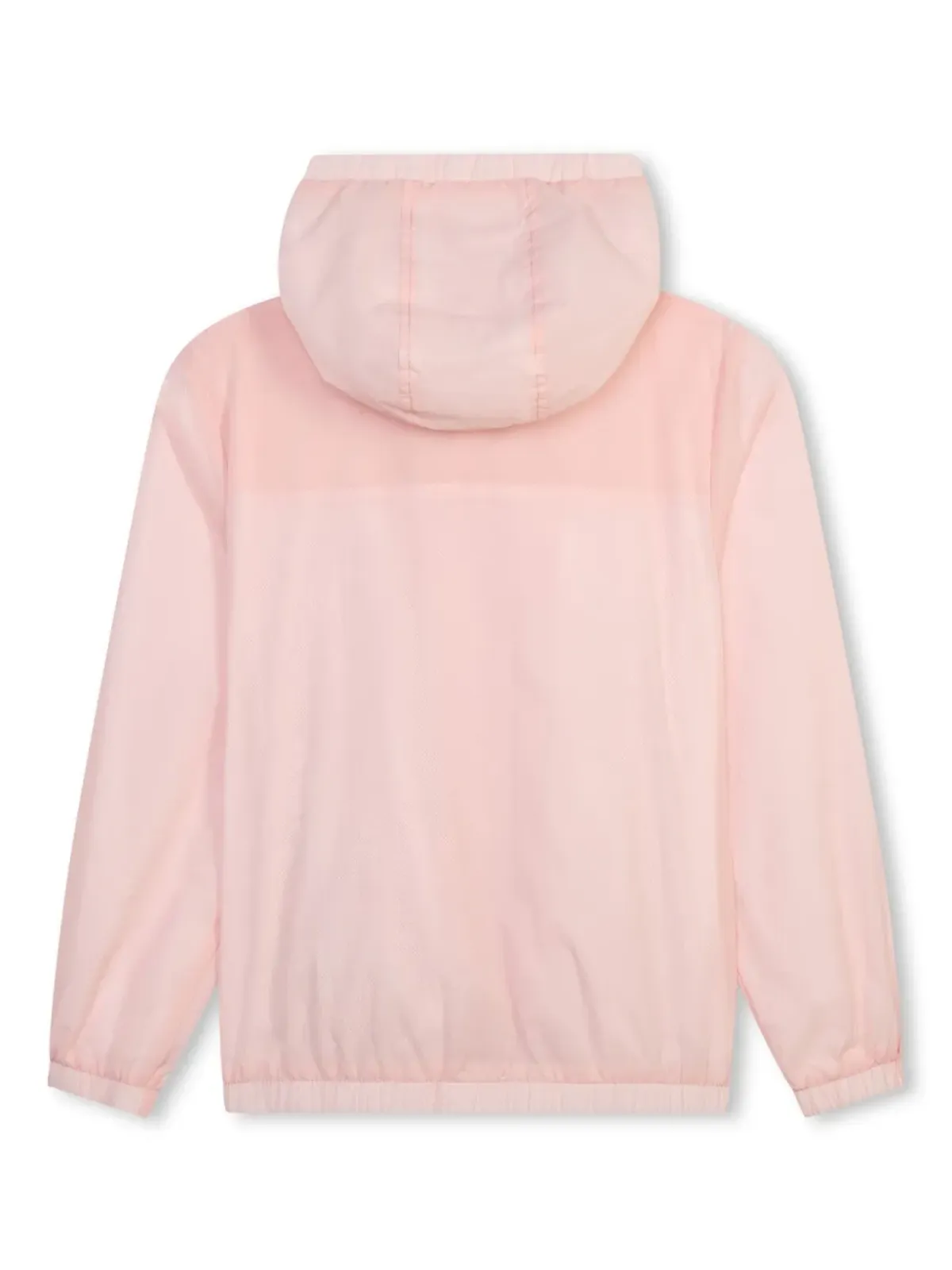 Dkny Kids ロゴアップリケ付きフードジャケット - 画像2