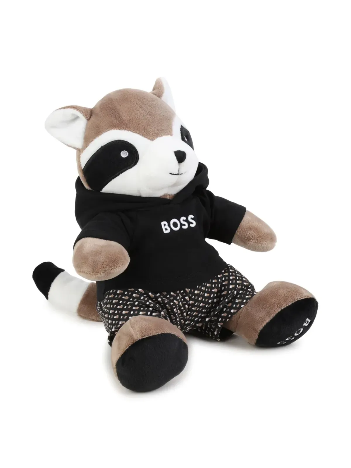 BOSS Kidswear レッドパンダ ロゴ刺繍 ソフトトイ - 画像1