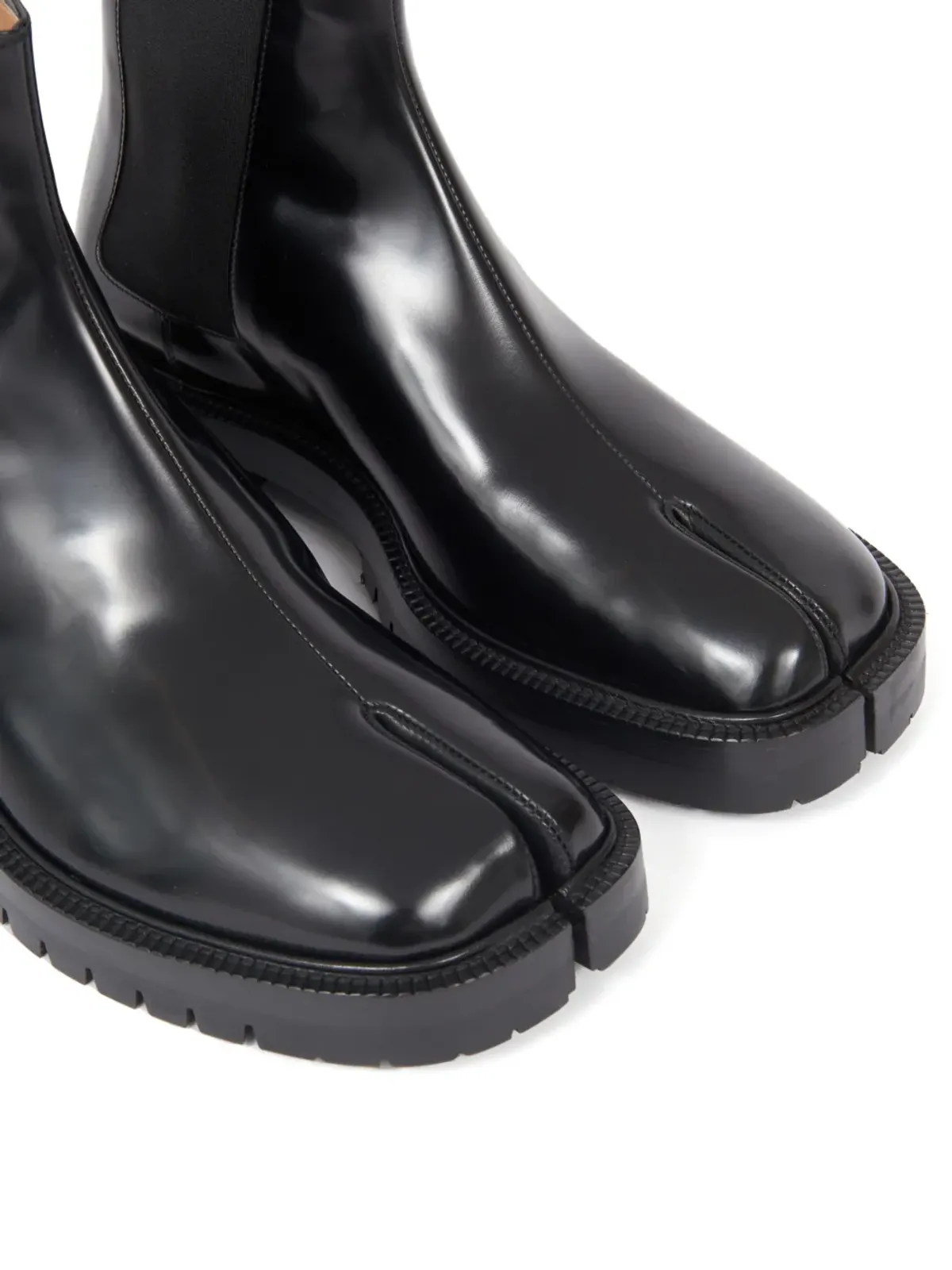 Maison Margiela タビ レザー ブーツ - 画像4