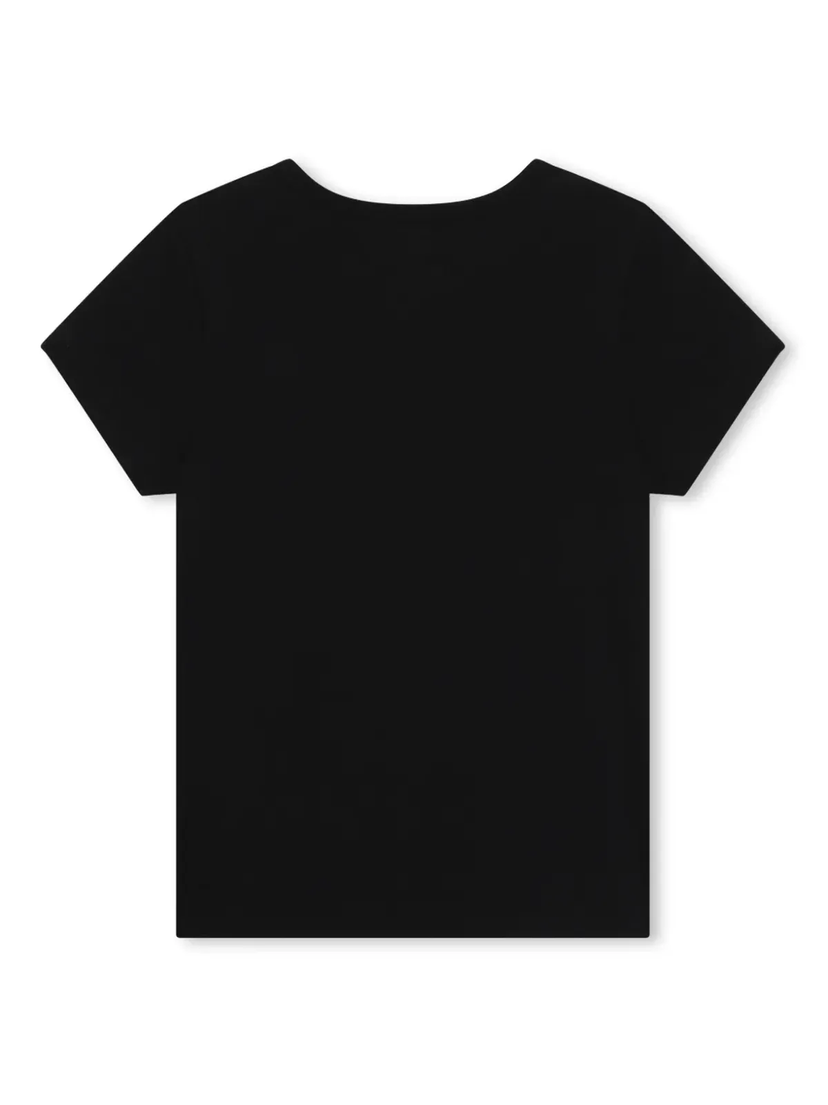 SONIA RYKIEL ENFANT ロゴ入りコットンTシャツ - ブラック - 画像2