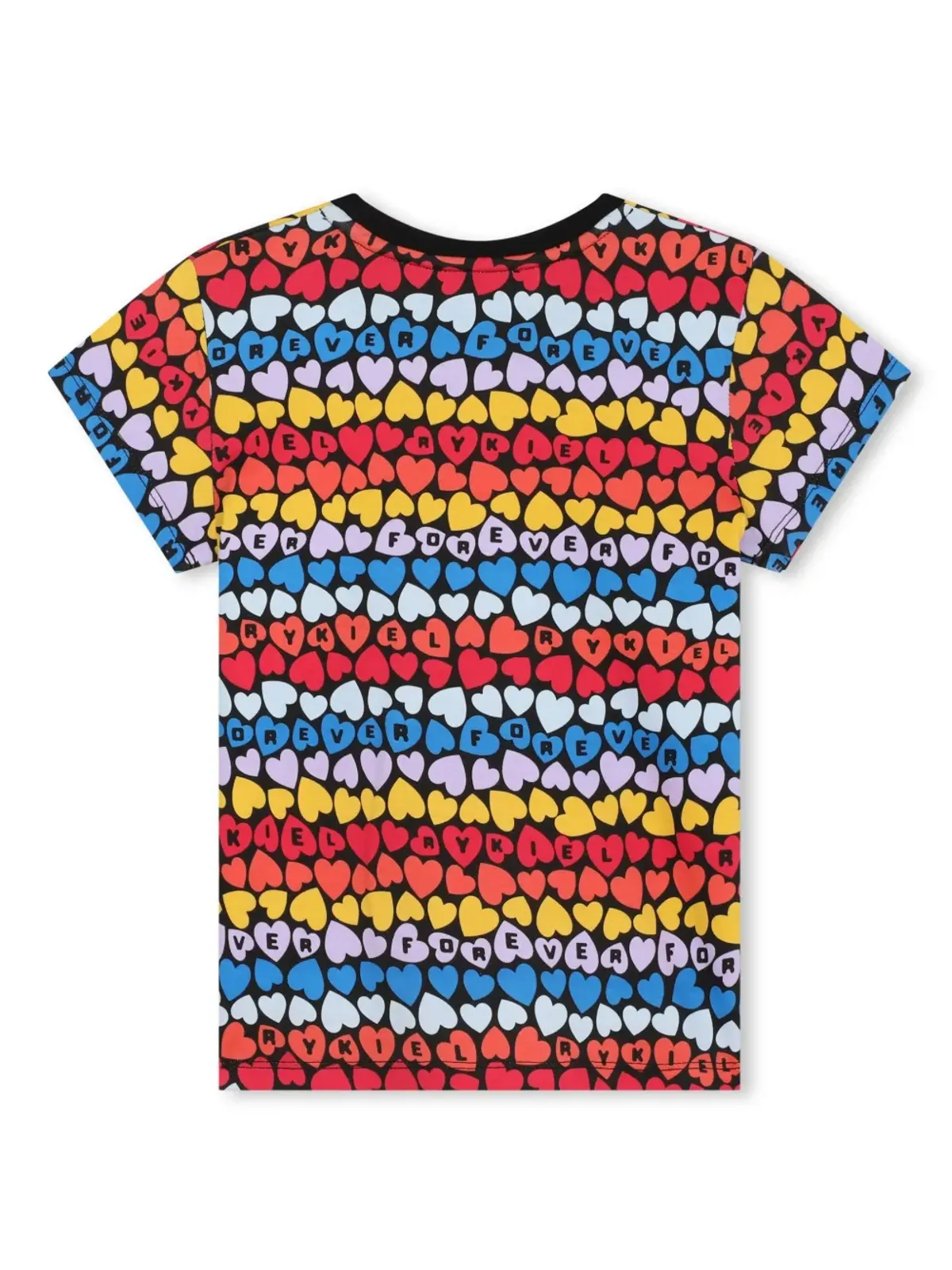 SONIA RYKIEL ENFANT ハートプリント コットンTシャツ - 画像2