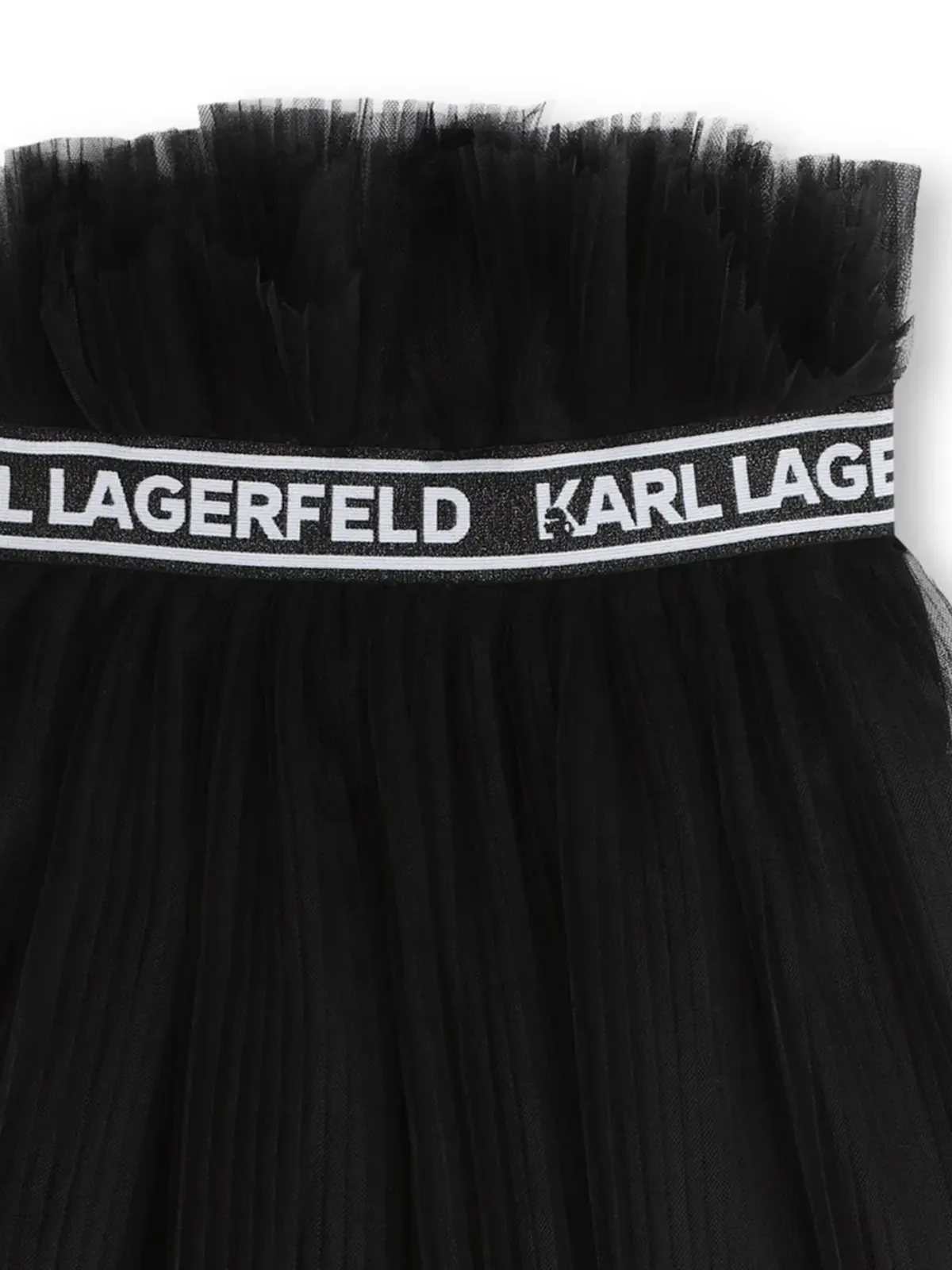 Karl Lagerfeld Kids セレモニー レイヤード チュールスカート - 画像2