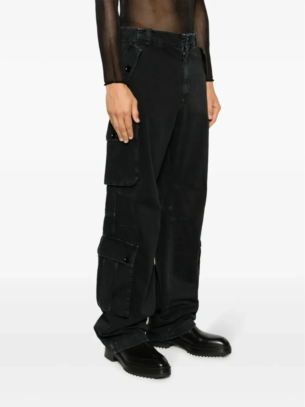 Dolce & Gabbana ストレートレッグカーゴジーンズ - 画像3