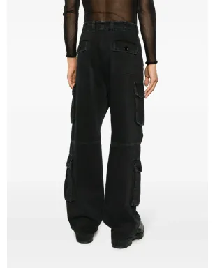 Dolce & Gabbana ストレートレッグカーゴジーンズ - サムネイル4