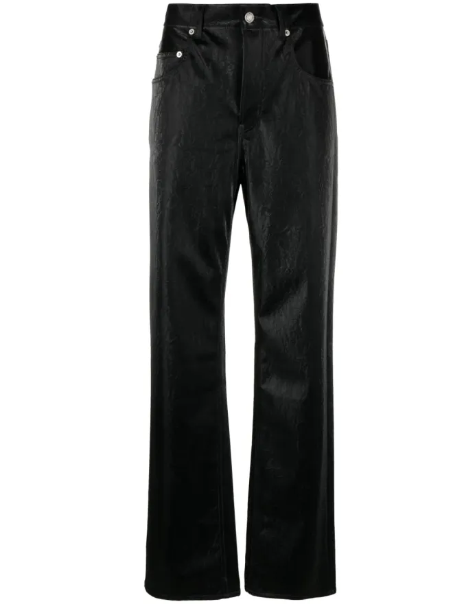 Saint Laurent Saint Laurent ハイライズ・ワイドレッグ ジーンズの商品画像