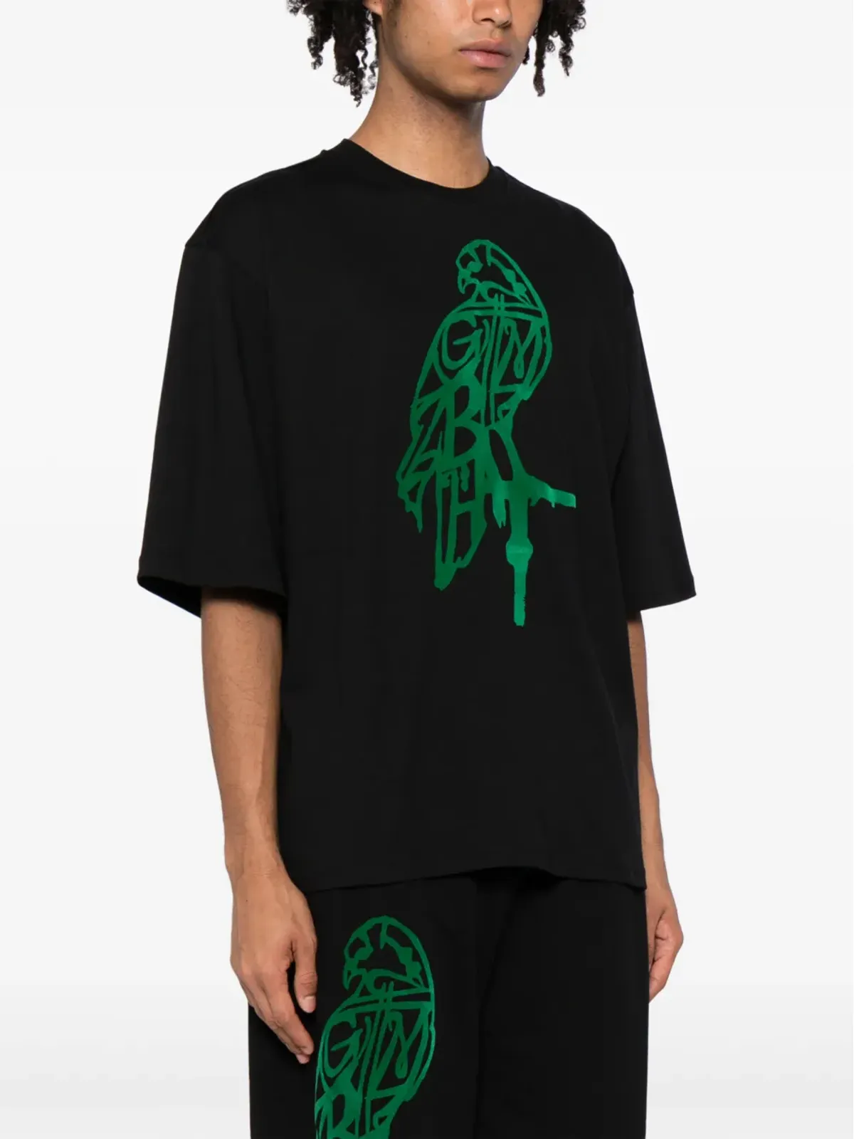 GmbH グラフィックプリント オーガニックコットン Tシャツ - 画像3