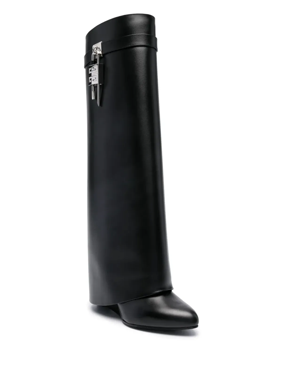Givenchy シャークロック 100mm レザー ブーツ - 画像2