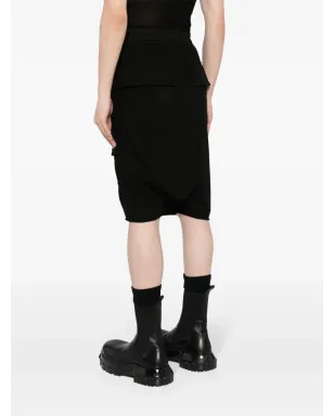 Rick Owens DRKSHDW ジャージー カーゴショーツ - ブラック - サムネイル4