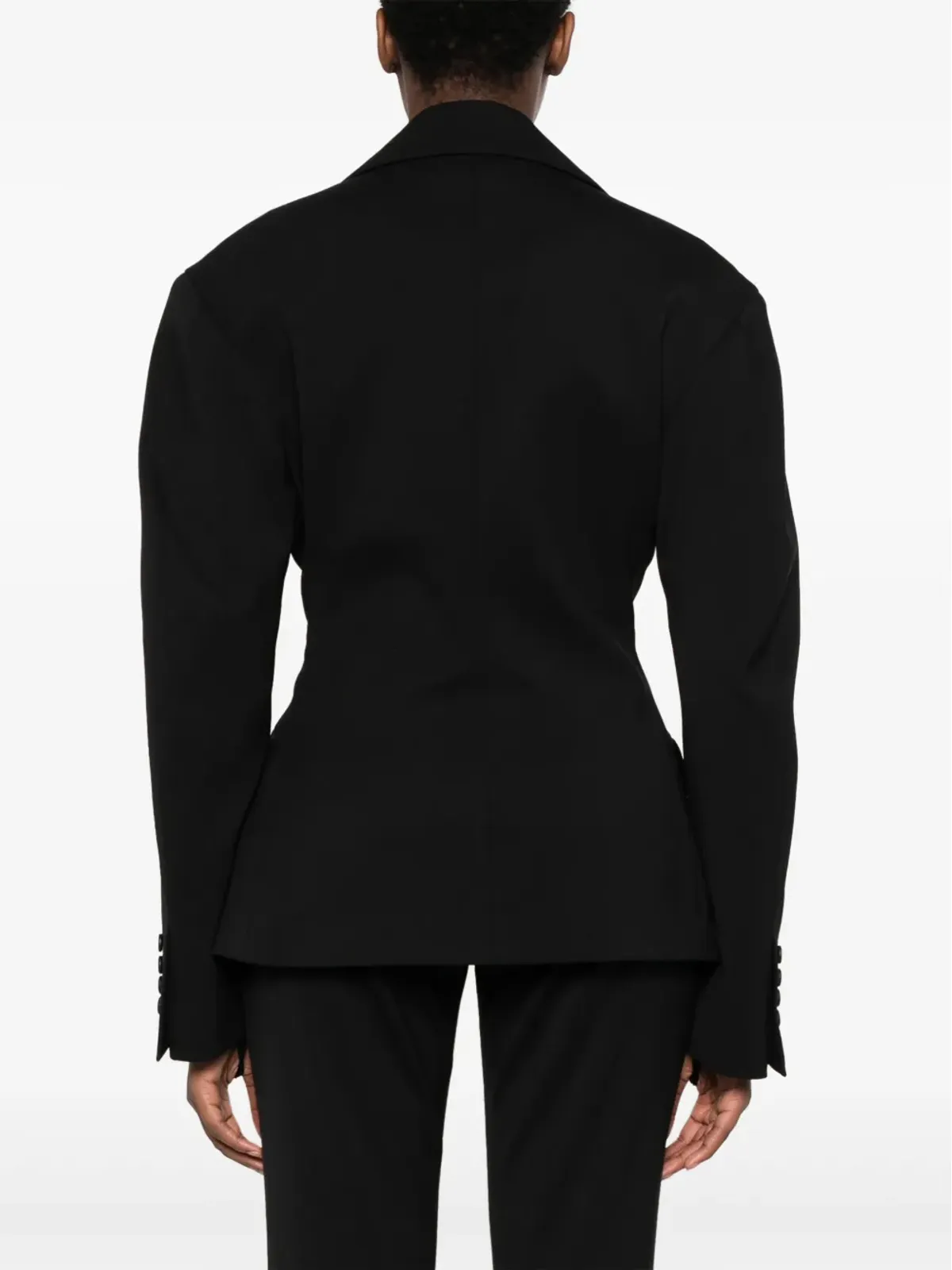 Off-White ストレッチウール テーラードブレザー - 画像4