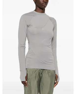 Post Archive Faction panelled jersey T-shirt - Green - サムネイル3