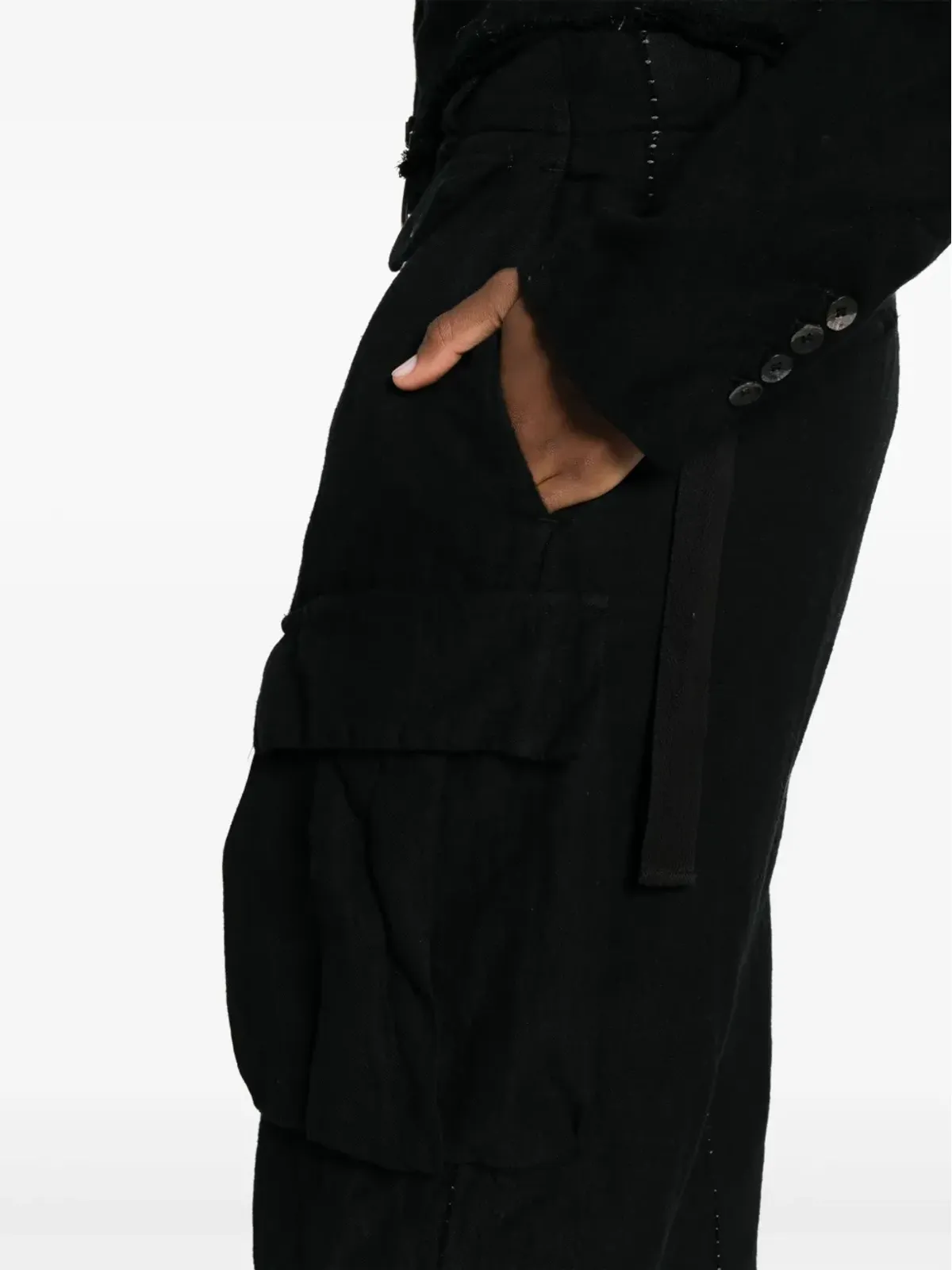 Masnada クロップドカーゴパンツ - 画像5
