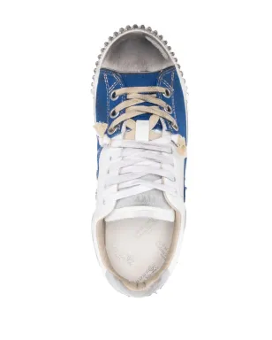 Maison Margiela ニューエボリューション ダメージ加工スニーカー - ホワイト - サムネイル4