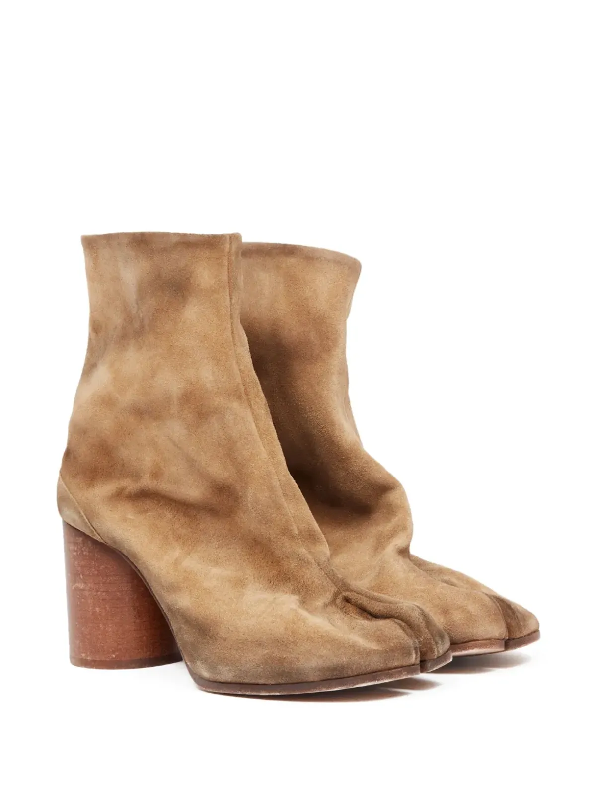 Maison Margiela Tabi 80mm スエード アンクルブーツ - ブラウン - 画像2