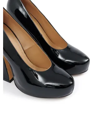 Maison Margiela Sketch 120mm patent-leather パンプス - ブラック - サムネイル5