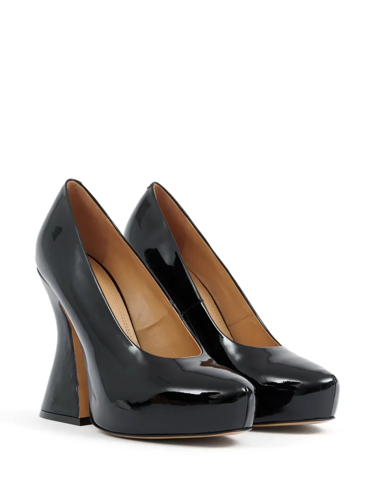 Maison Margiela Sketch 120mm patent-leather パンプス - ブラック - 画像2