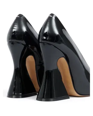 Maison Margiela Sketch 120mm patent-leather パンプス - ブラック - サムネイル4