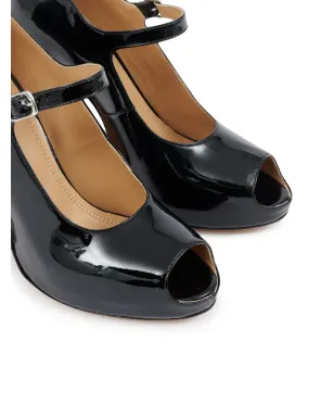 Maison Margiela Sketch 120mm Mary Jane パンプス - ブラック - サムネイル5